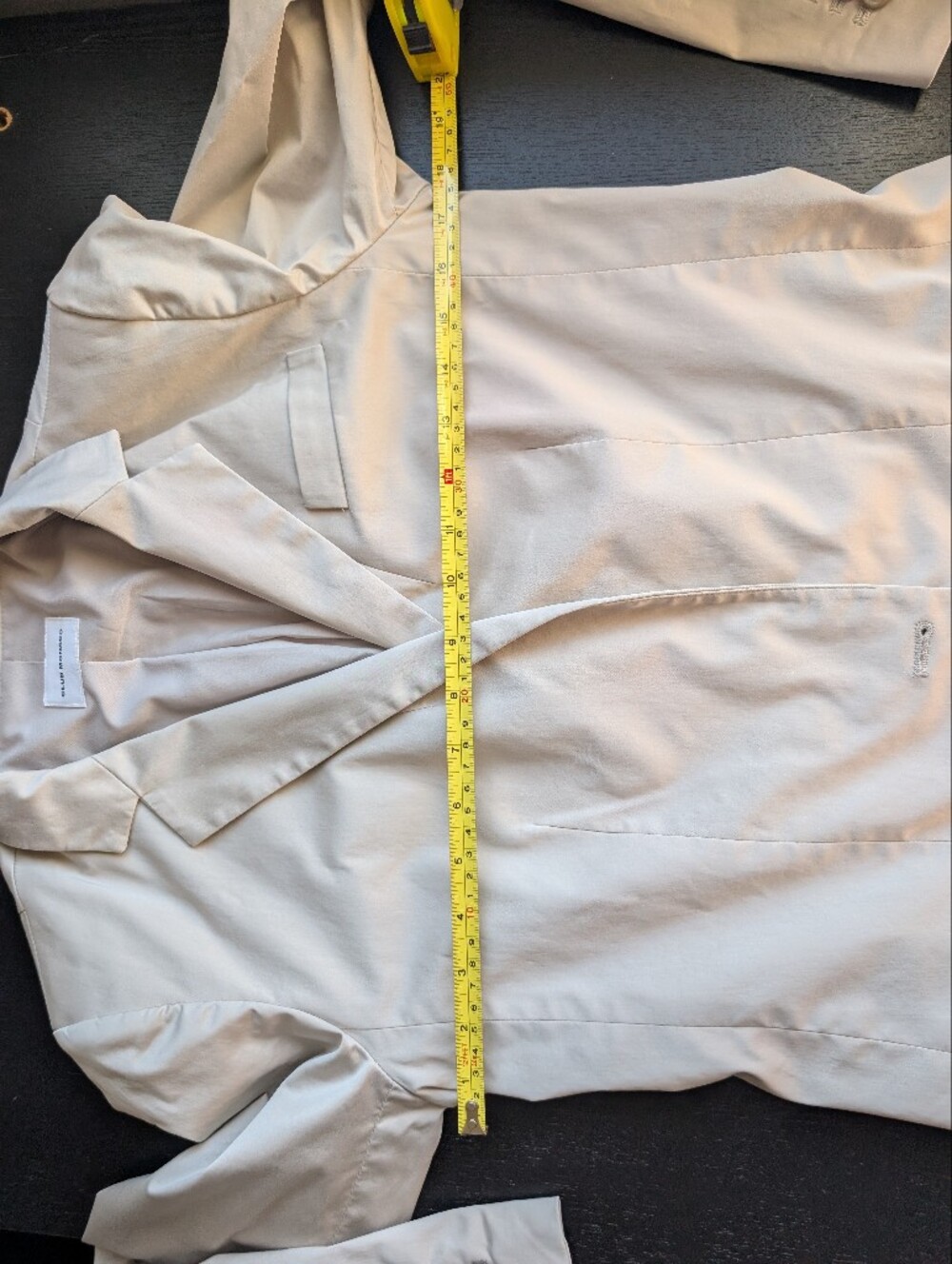 Club Monaco Slim Fit Blazer in Taupe - Picture 10 of 12